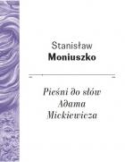                              Pieśni do słów Adama Mickiewicza
                             