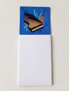                          Magnetic Notebook with Violin and Piano
                         