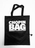 Torba na zakupy czarna "Chopin bag" 