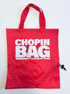 Torba na zakupy czerwona "Chopin bag"