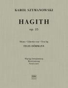                              Hagith op. 25 - opera w jednym akcie
                             