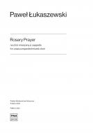                          Rosary Prayer (choral score)
                         
