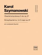                              I Kwartet smyczkowy C-dur op. 37
                             